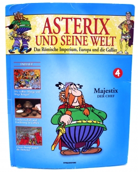 Asterix und seine Welt: Das Römische Imperium, Europa und die Gallier Skulpturen Sammler-Ausgabe Nr. 4: Majestix - Der Chef